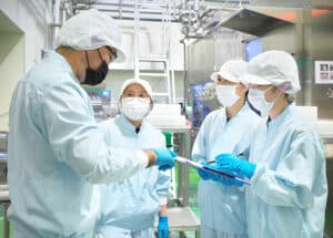 中央製乳株式会社（入念な打ち合わせで安全確認）